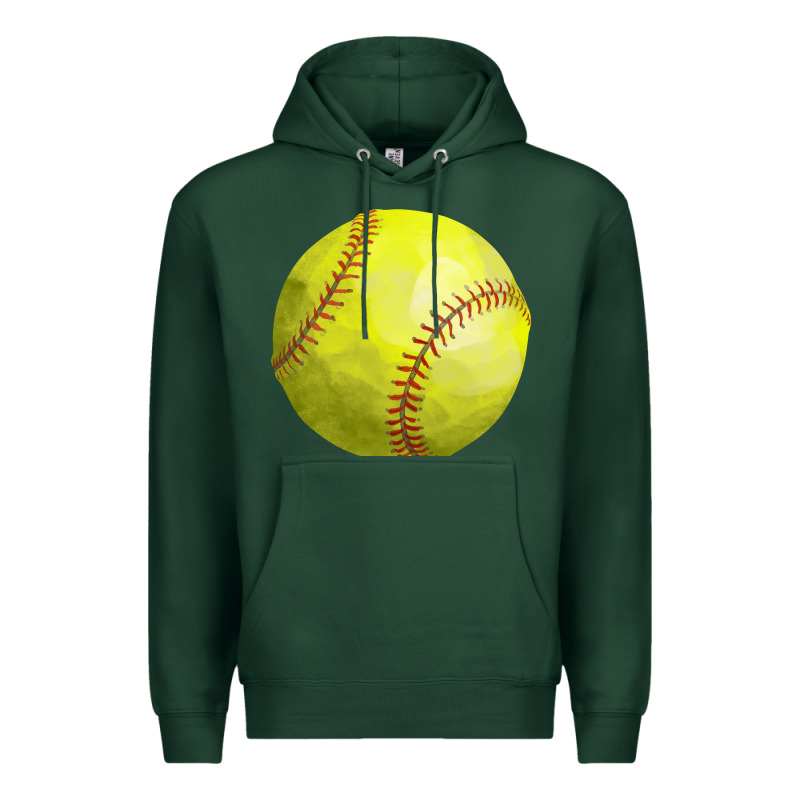 Softball Premium Hoodie by FaDigitalArtStudio | Teevron