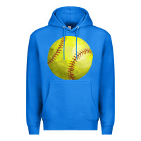 True Royal softball Premium Hoodie - FaDigitalArtStudio