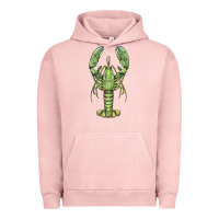 Pigment Salmon lobster Urban Hoodie - BarkalooDesign