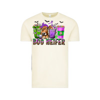 Vintage Arctic Boo Heifer Coffee Cups with Halloween Vintage Tee - texasbilliewilder