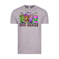 Vintage Zinc Boo Heifer Coffee Cups with Halloween Vintage Tee - texasbilliewilder