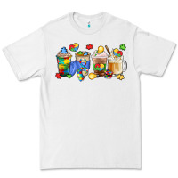 White image title puzzlethemed beverages and accessories Premium Tee - LillyAllenDesigns