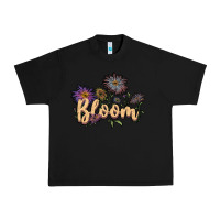 Black bloom Urban Heavy Tee - JahusDesignShop