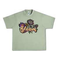 Oil Green bloom Urban Heavy Tee - JahusDesignShop