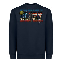 Navy It's the guts and it's the glory a hundred stripes Heavyweight Sweatshirt - FaDigitalArtStudio