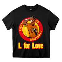 Black l for love Heavy Core Tee - tuanDangUi