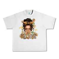 Lunar Rock believe praying caucasian messy bun Urban Heavy Tee - texasbilliewilder