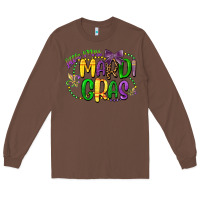 Chestnut little miss mardi gras Long Sleeve Tee - CowGirlArtShop