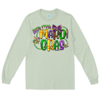 Matcha little miss mardi gras Long Sleeve Tee - CowGirlArtShop