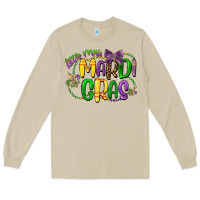 Mushroom little miss mardi gras Long Sleeve Tee - CowGirlArtShop
