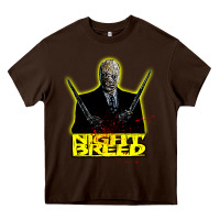 Chocolate Brown nightbreed 1 Heavy Core Tee - tuanDangUi