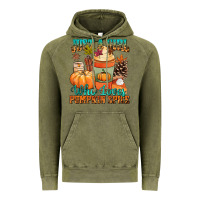 Vintage Olive Just a girl who loves pumpkin spice Vintage Hoodie - NancyCooperArtShop