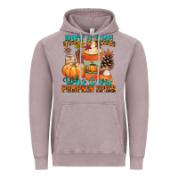 Vintage Zinc Just a girl who loves pumpkin spice Vintage Hoodie - NancyCooperArtShop
