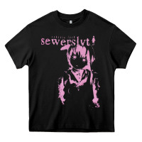 Black Sewerslvt Schizofrenia SPECIAL GIFT FOR SEWERSLVT LOVERS Essential Heavy Core Tee - tuanDangUi