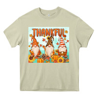 Mossy thankful gnome Heavy Core Tee - MaliasSmallBusiness