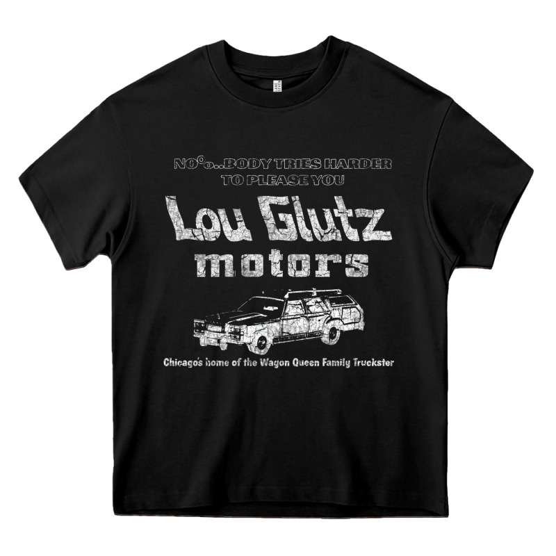 Lou Glutz Motors (national Lampoon's Vacation) Heavy Core Tee by tuanDangUi | Teevron