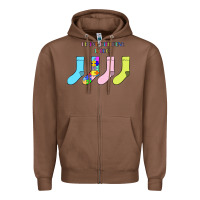 Chestnut Titi Pretty Art Being Different Is Cool Zipper Hoodie - CowhideDigitalArt