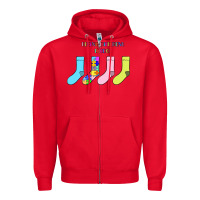 Red Titi Pretty Art Being Different Is Cool Zipper Hoodie - CowhideDigitalArt