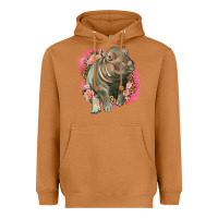 Meerkat leopard baby hippo Heavyweight Hoodie - LillyAllenDesigns