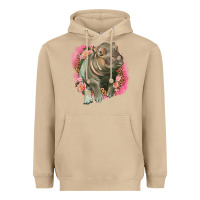 Mushroom leopard baby hippo Heavyweight Hoodie - LillyAllenDesigns