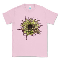 Bubblegum Pink sun   fill purple sunflower Classic Tee - LillyAllenDesigns