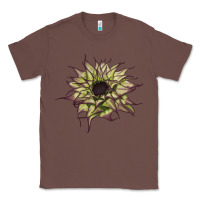 Chestnut sun   fill purple sunflower Classic Tee - LillyAllenDesigns