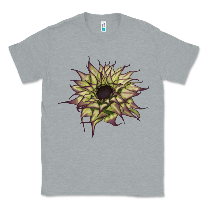 Sun   Fill Purple Sunflower Classic Tee by LillyAllenDesigns | Teevron