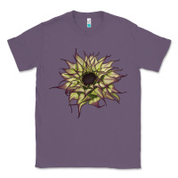 Lavender sun   fill purple sunflower Classic Tee - LillyAllenDesigns