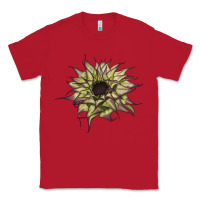 Red sun   fill purple sunflower Classic Tee - LillyAllenDesigns