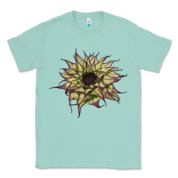 Seafoam sun   fill purple sunflower Classic Tee - LillyAllenDesigns