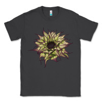 Smoke sun   fill purple sunflower Classic Tee - LillyAllenDesigns