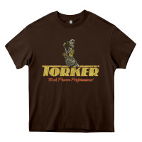 Chocolate Brown torker bmx Heavy Core Tee - tuanDangUi