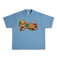Pebble Blue gingerbread truck Urban Heavy Tee - texasbilliewilder