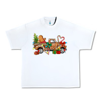 White gingerbread truck Urban Heavy Tee - texasbilliewilder