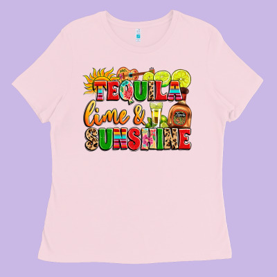 Tequila Lime And Sunshine Ladies Tee Designed By Lillyallendesigns