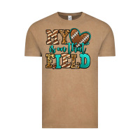 Vintage Coffee my heart is on that field american football Vintage Tee - Jasminsmagicworld