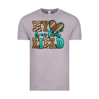 My Heart Is On That Field American Football Vintage Tee | Teevron