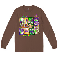 Chestnut king cake mardi gras Long Sleeve Tee - CowGirlArtShop