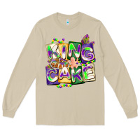 Mushroom king cake mardi gras Long Sleeve Tee - CowGirlArtShop