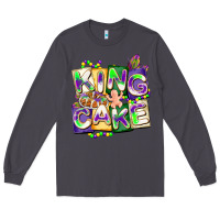 Smoke king cake mardi gras Long Sleeve Tee - CowGirlArtShop