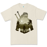 Bone the witcher geralt hero sword companion minima list illusion art Premium Tee - tuanDangUi