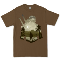 Cacao the witcher geralt hero sword companion minima list illusion art Premium Tee - tuanDangUi