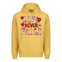 Antique Gold Love never fails Premium Hoodie - FaDigitalArtStudio