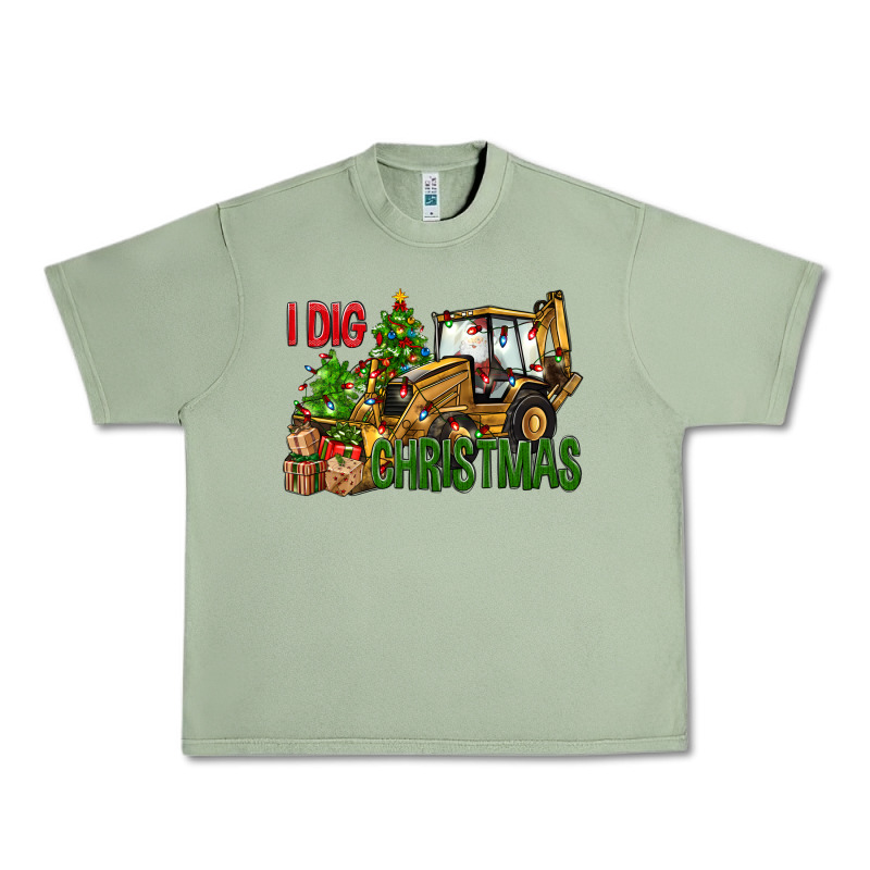 I Dig Christmas Urban Heavy Tee by NancyCooperArtShop | Teevron