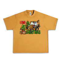 Peanut Butter I dig Christmas Urban Heavy Tee - NancyCooperArtShop
