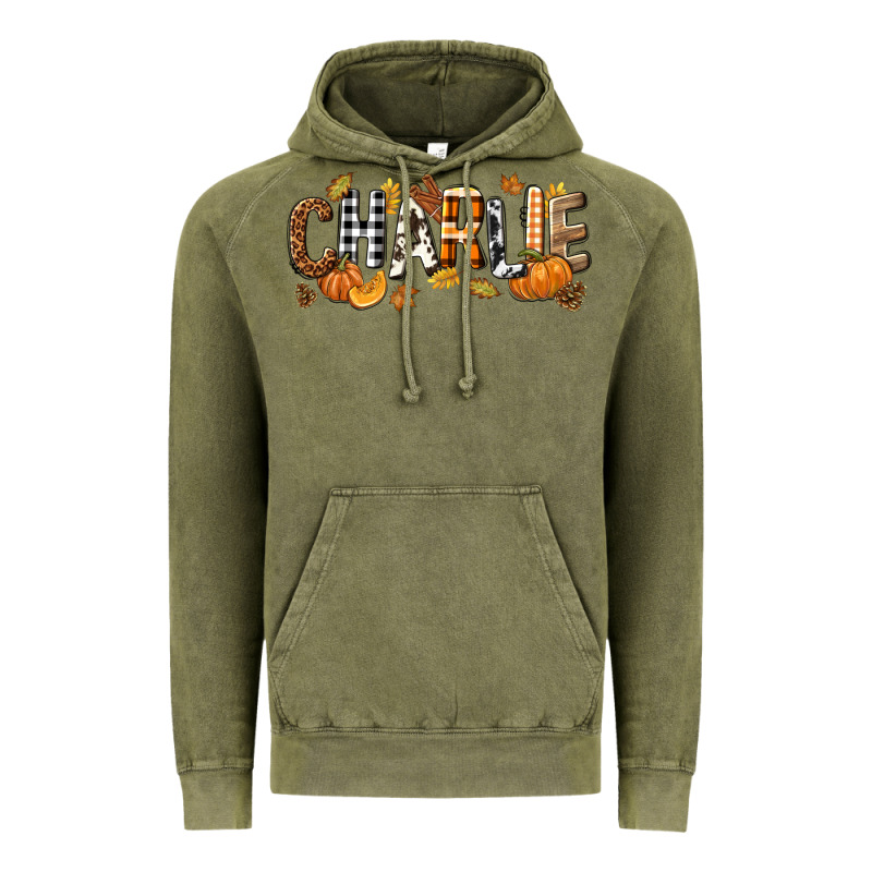 Personalized Fall Autumn Vintage Hoodie by NancyCooperArtShop | Teevron