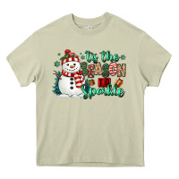 Mossy tis the season to sparkle snowman Heavy Core Tee - MaliasSmallBusiness