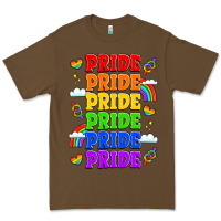 Cacao rainbow pride celebration Premium Tee - LillyAllenDesigns