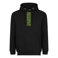 Black zebra Heavyweight Hoodie - LillyAllenDesigns