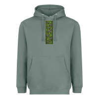 Sage zebra Heavyweight Hoodie - LillyAllenDesigns